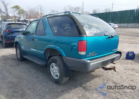 1995 Chevrolet Blazer из США, поврежденный, VIN 1GNCT18WXS2146262